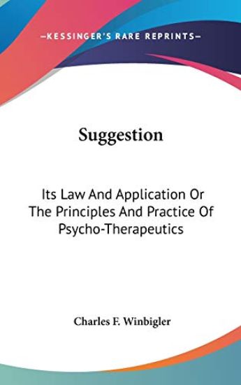 SUGGESTION: ITS LAW AND APPLICATION OR T