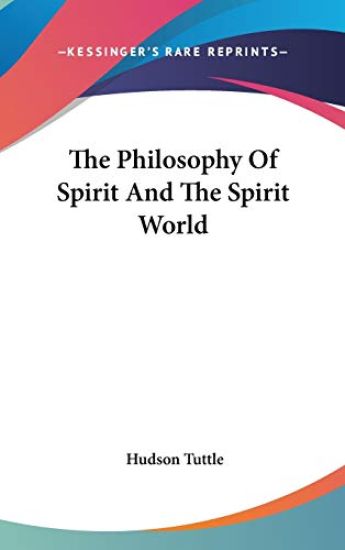 THE PHILOSOPHY OF SPIRIT AND THE SPIRIT