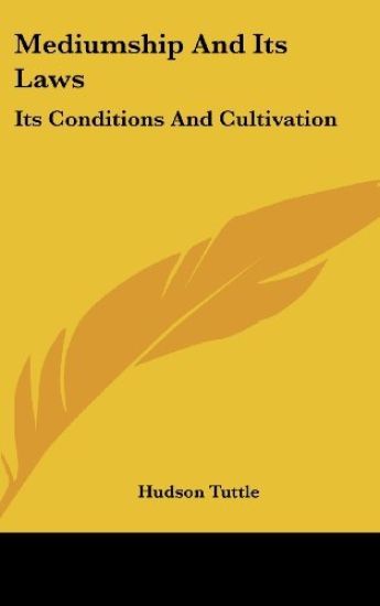 MEDIUMSHIP AND ITS LAWS: ITS CONDITIONS