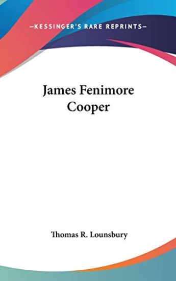 JAMES FENIMORE COOPER