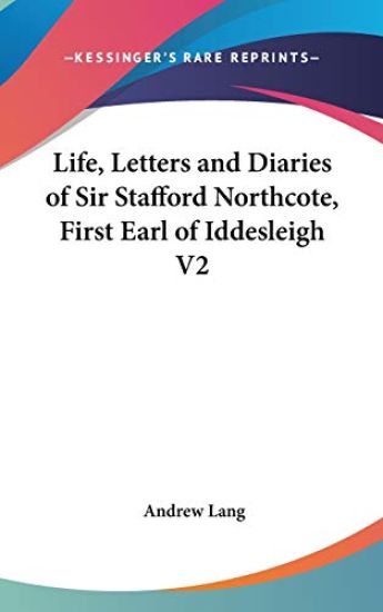 LIFE, LETTERS AND DIARIES OF SIR STAFFOR