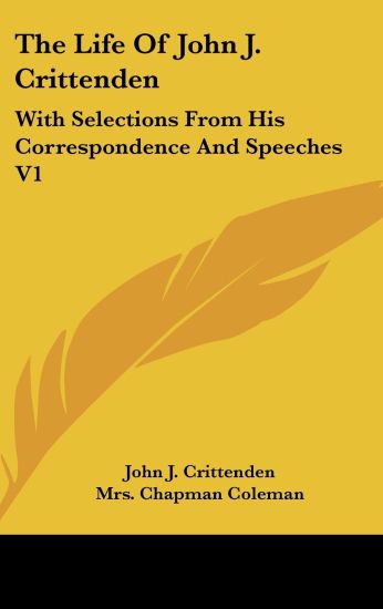 Life Of John J. Crittenden