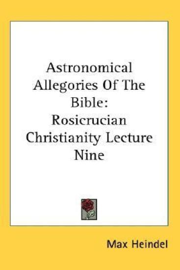 ASTRONOMICAL ALLEGORIES OF THE BIBLE: RO