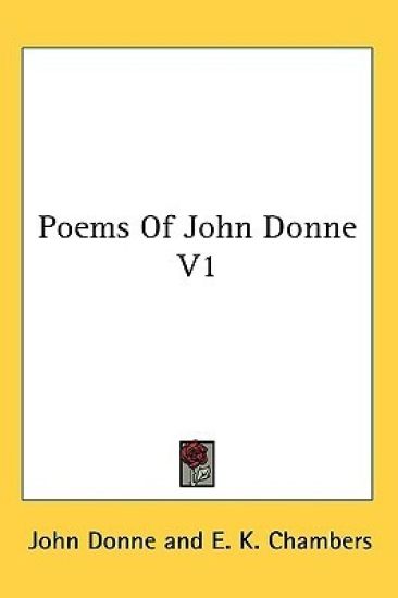 POEMS OF JOHN DONNE V1