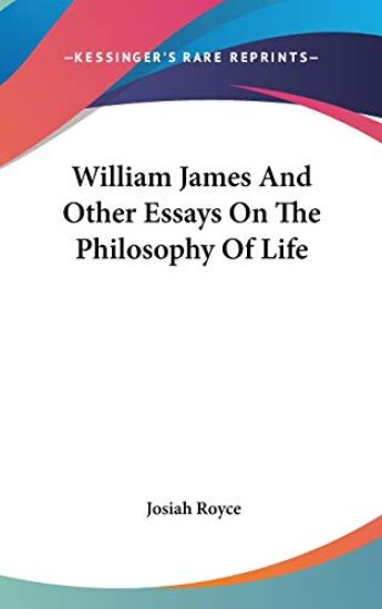 WILLIAM JAMES AND OTHER ESSAYS ON THE PH