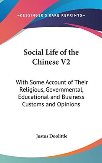 Social Life of the Chinese