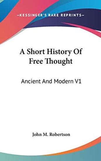 A Short History of Free Thought