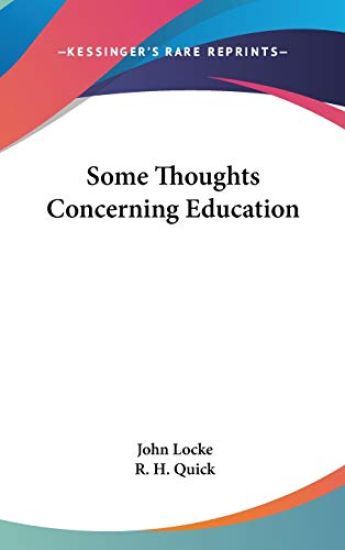 Some Thoughts Concerning Education