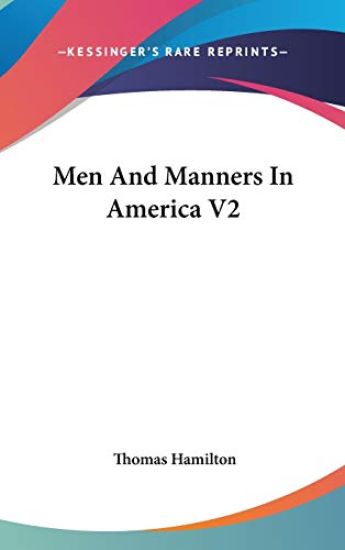 Men and Manners in America