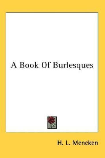 A Book of Burlesques