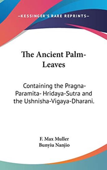 The Ancient Palm-leaves