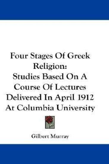 Four Stages of Greek Religion