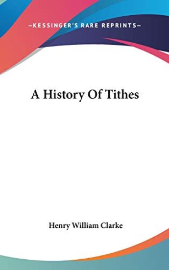 A History of Tithes