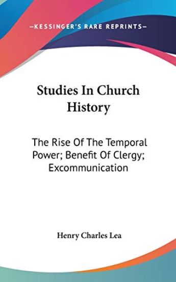 Studies In Church History