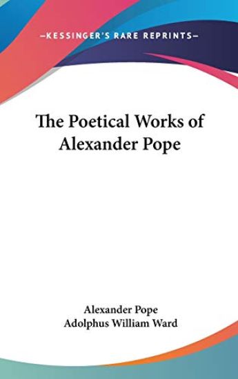 Poetical Works Of Alexander Pope