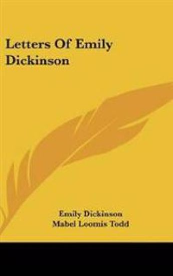 Dickinson, E: Letters Of Emily Dickinson