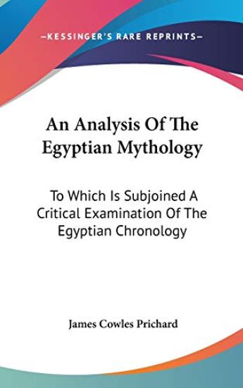 An Analysis of the Egyptian Mythology