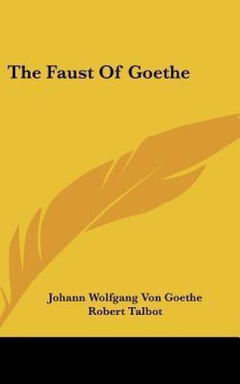 The Faust Of Goethe
