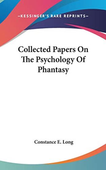COLLECTED PAPERS ON THE PSYCHOLOGY OF PH