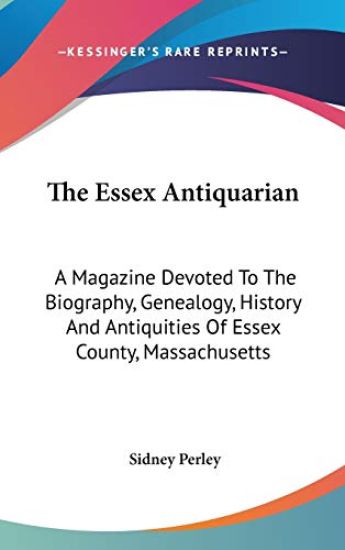 The Essex Antiquarian