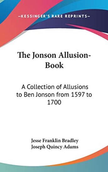 The Jonson Allusion-Book