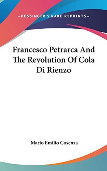 FRANCESCO PETRARCA AND THE REVOLUTION OF