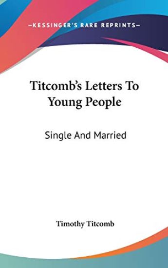 Titcomb's Letters To Young People