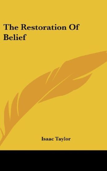 Restoration Of Belief