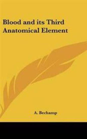 Blood and Its Third Anatomical Element