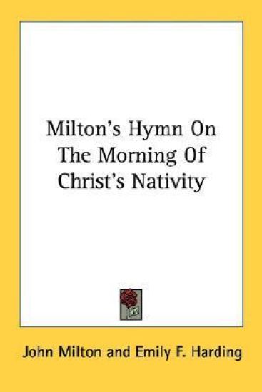 Milton's Hymn on the Morning of Christ's Nativity