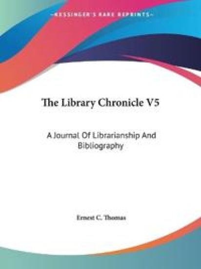 The Library Chronicle