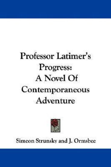 Professor Latimer's Progress
