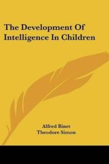 THE DEVELOPMENT OF INTELLIGENCE IN CHILD