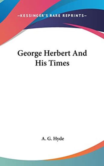 George Herbert and His Times