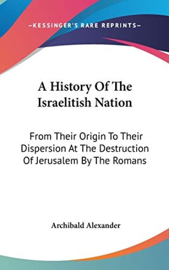 A History of the Israelitish Nation