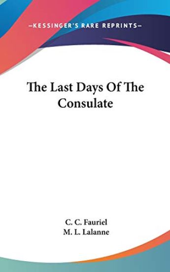 The Last Days of the Consulate