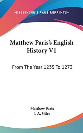 Matthew Paris's English History