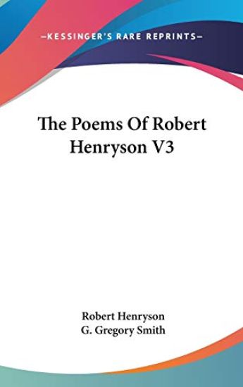 The Poems of Robert Henryson