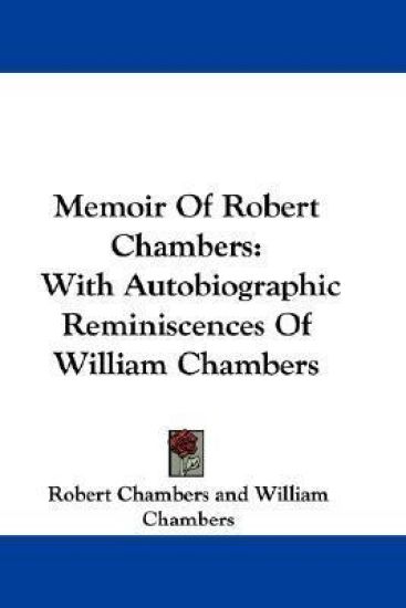 Memoir of Robert Chambers