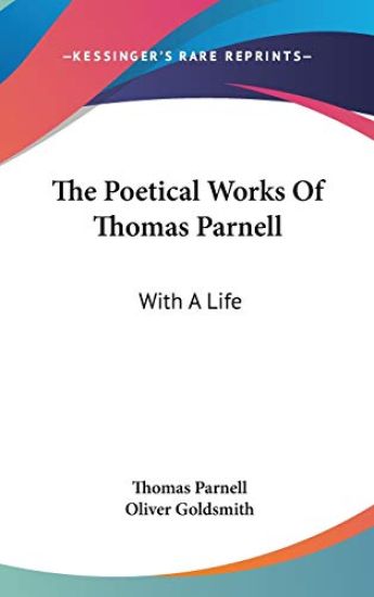Poetical Works Of Thomas Parnell