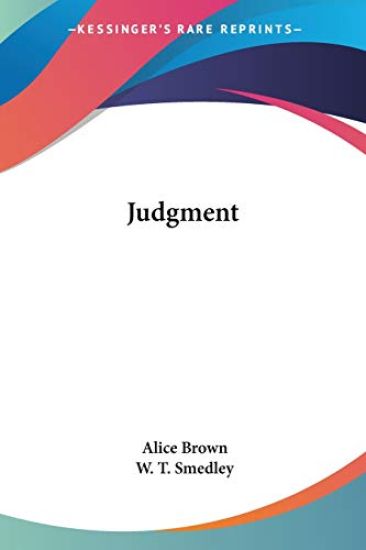 JUDGMENT: A NOVEL