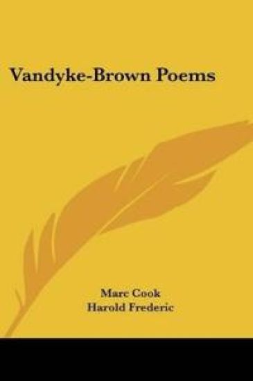 VANDYKE-BROWN POEMS