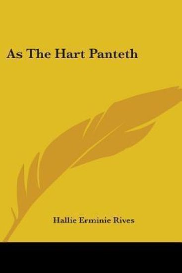 AS THE HART PANTETH