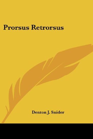 Prorsus Retrorsus