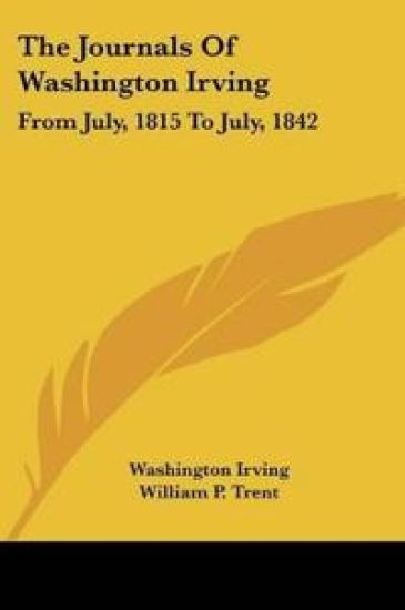 The Journals Of Washington Irving