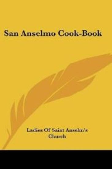 San Anselmo Cook-book