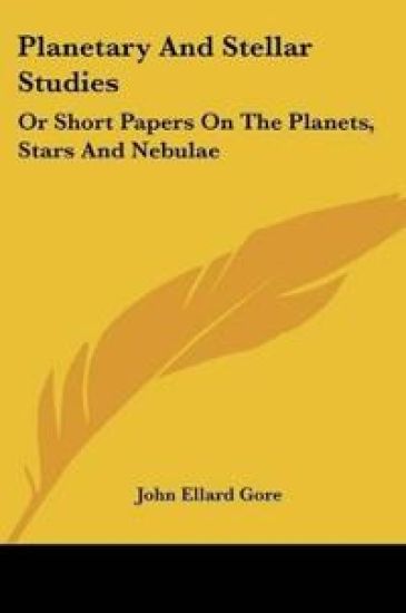 Planetary And Stellar Studies