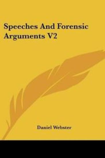 Speeches And Forensic Arguments