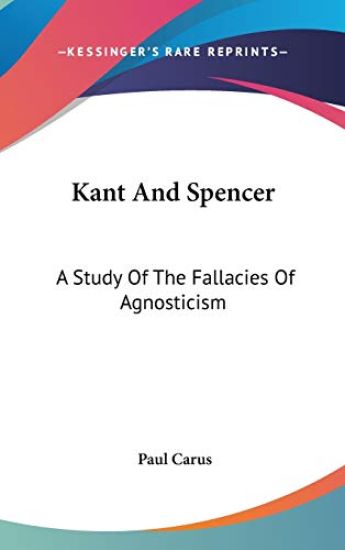 Kant And Spencer