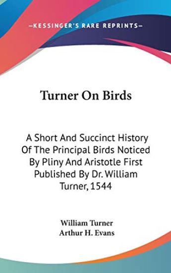 Turner On Birds